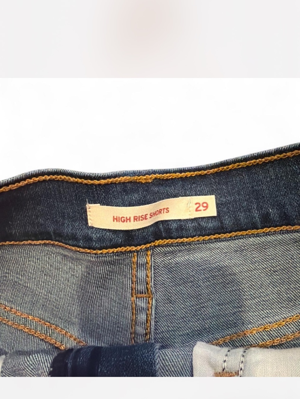Levi's High Rise Shorts - Picture 6 of 6